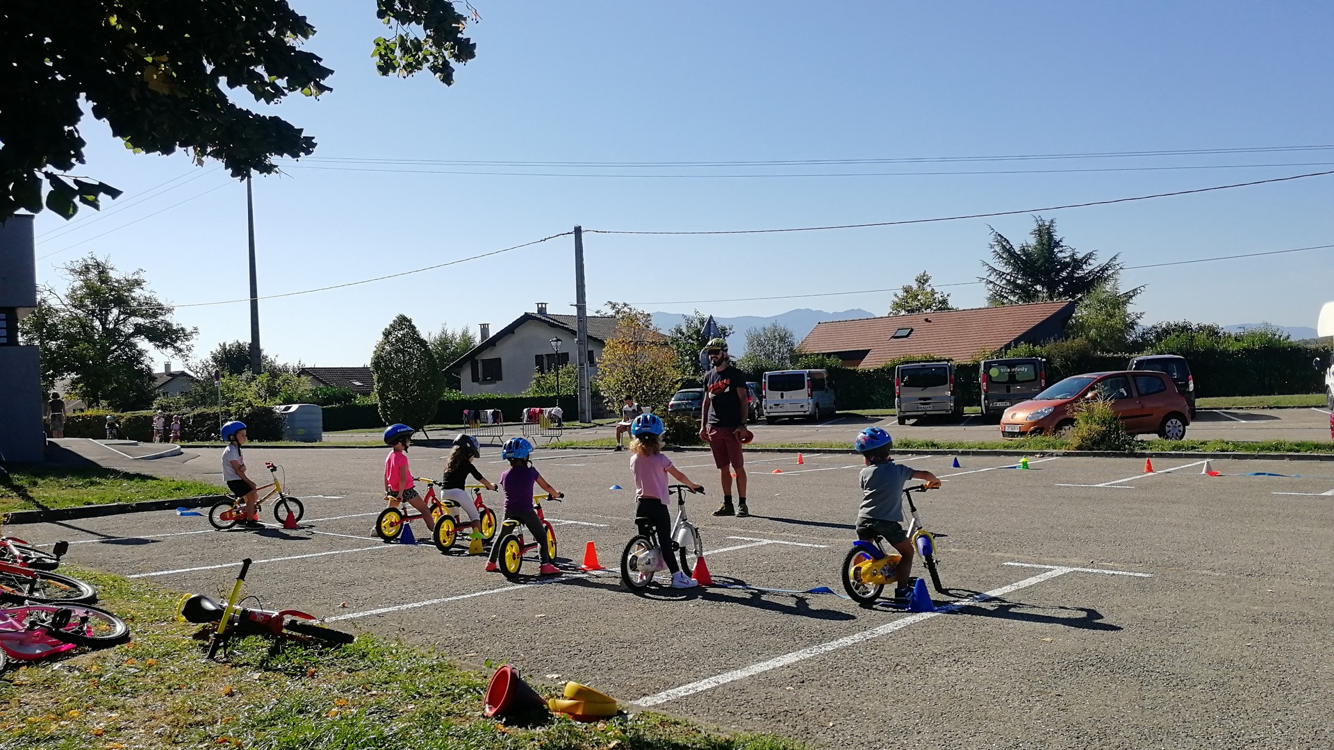 cours de vélo enfant