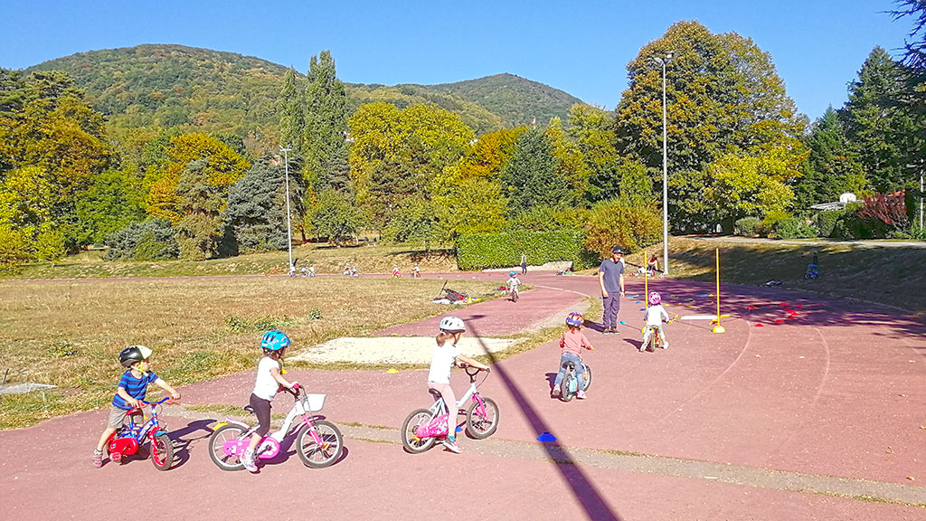 cours de vélo enfant